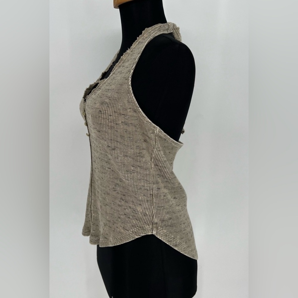 Anthropologie Pilcro Henley Moss Halter Top Women’s - Picture 8 of 15